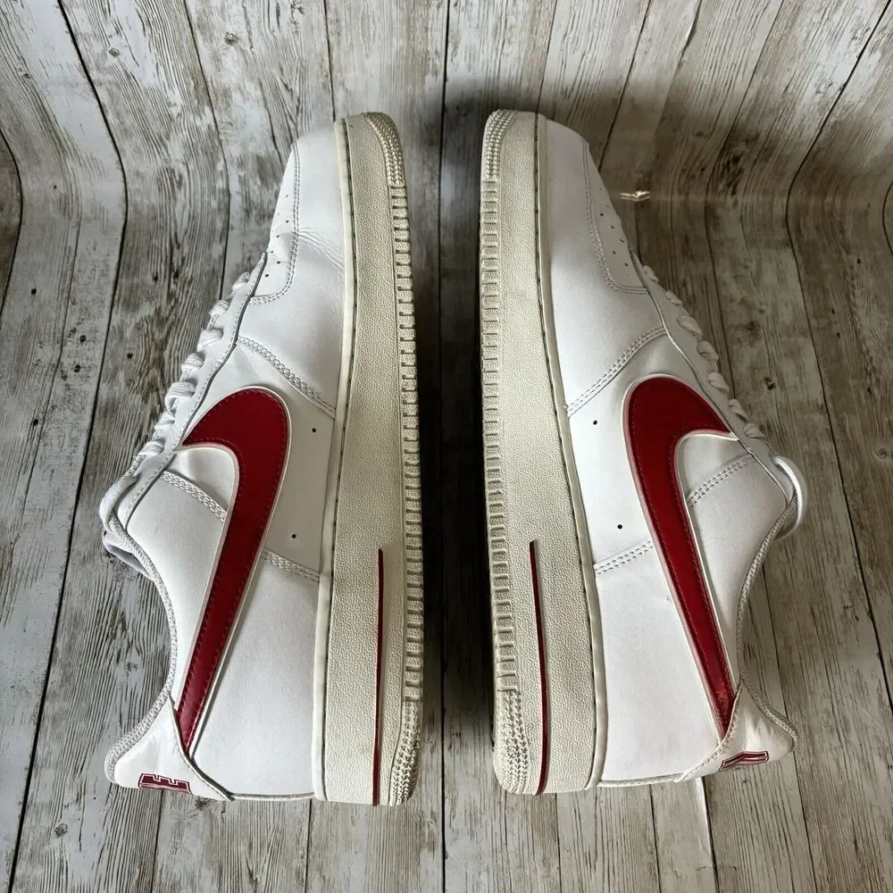 Nike Air Force 1 Low '07 3 Gym Red 2018 Sneakers Low top‎ Men's Size 13